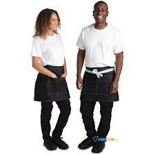 Schürze kurz Southside Denim schwarz - 76cm